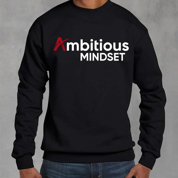 Ambitious Mindset Lightweight Crewneck